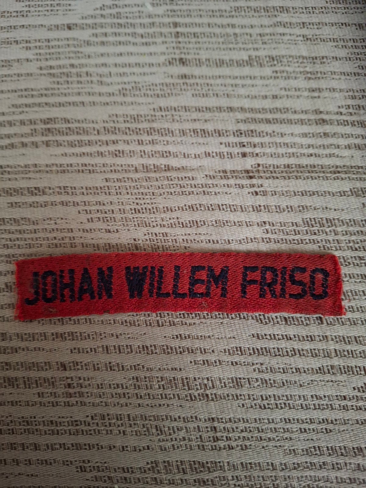 Straatnaam Johan Willem  Friso, Ophalen of Verzenden, Landmacht, Nederland, Embleem of Badge