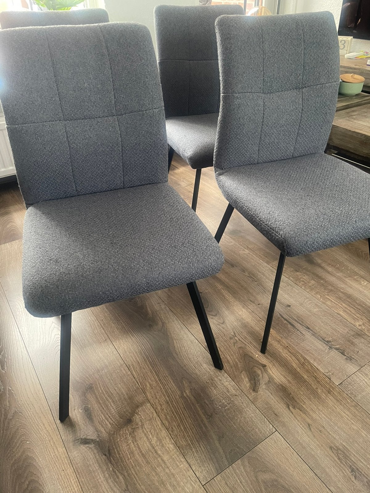 eetkamer stoelen 4x, Ophalen, Gebruikt, Vier