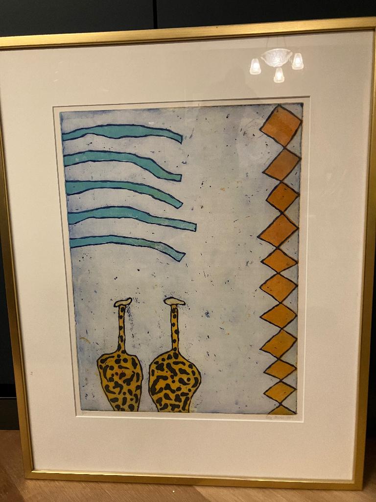 Grafiek van Lily Corver, Antiek en Kunst, Kunst | Litho's en Zeefdrukken, Ophalen of Verzenden