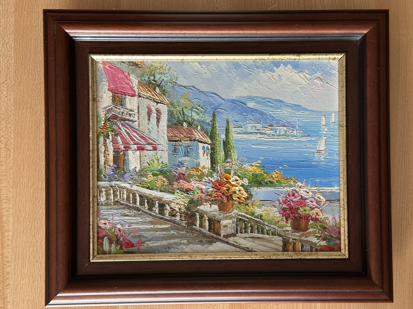 Mooi schilderij, Ophalen of Verzenden