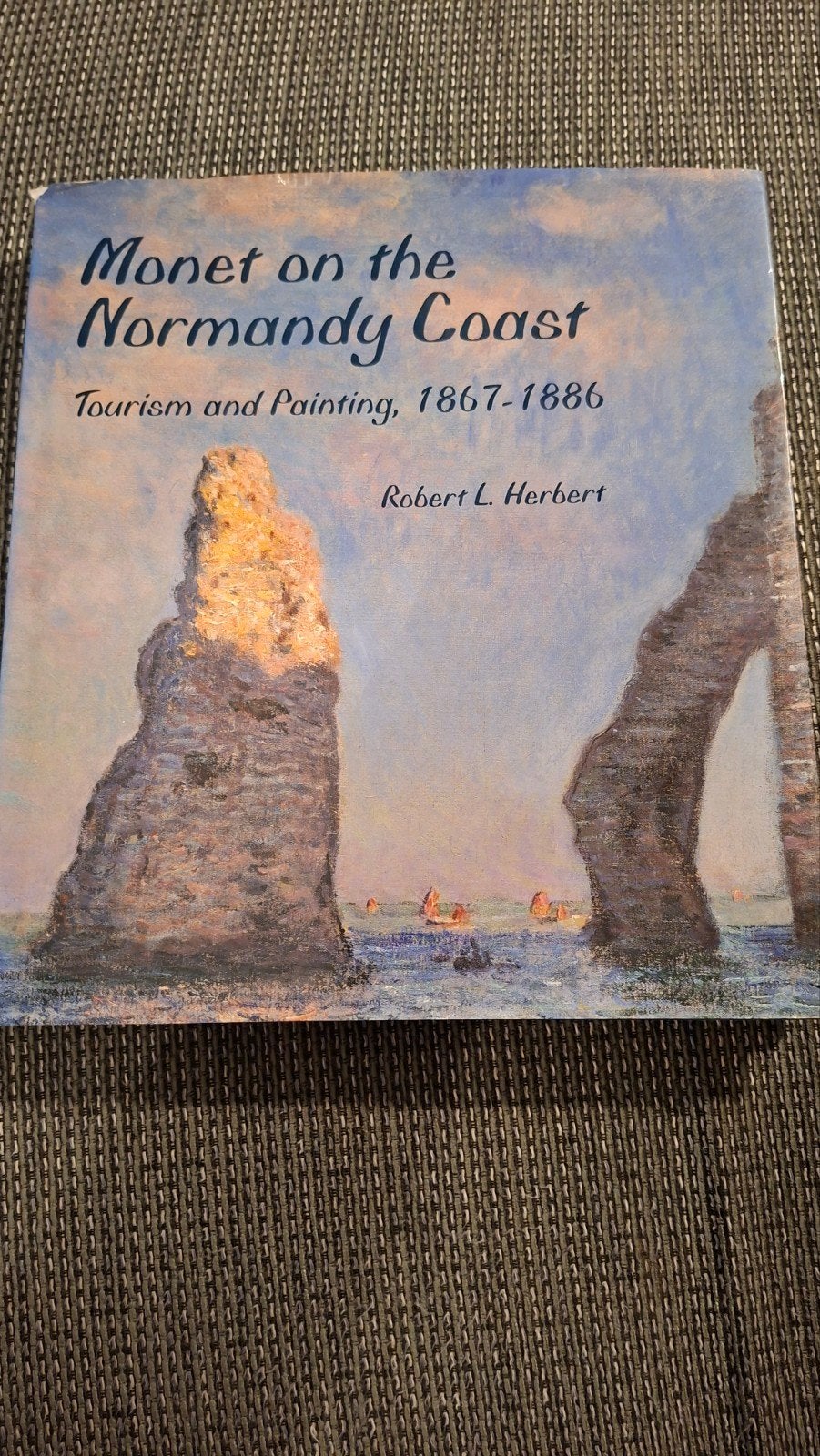 Monet aan de Normandische Kust - Kunstboek, Boeken, Ophalen of Verzenden, Zo goed als nieuw, Schilder- en Tekenkunst, Robert L. Herbert