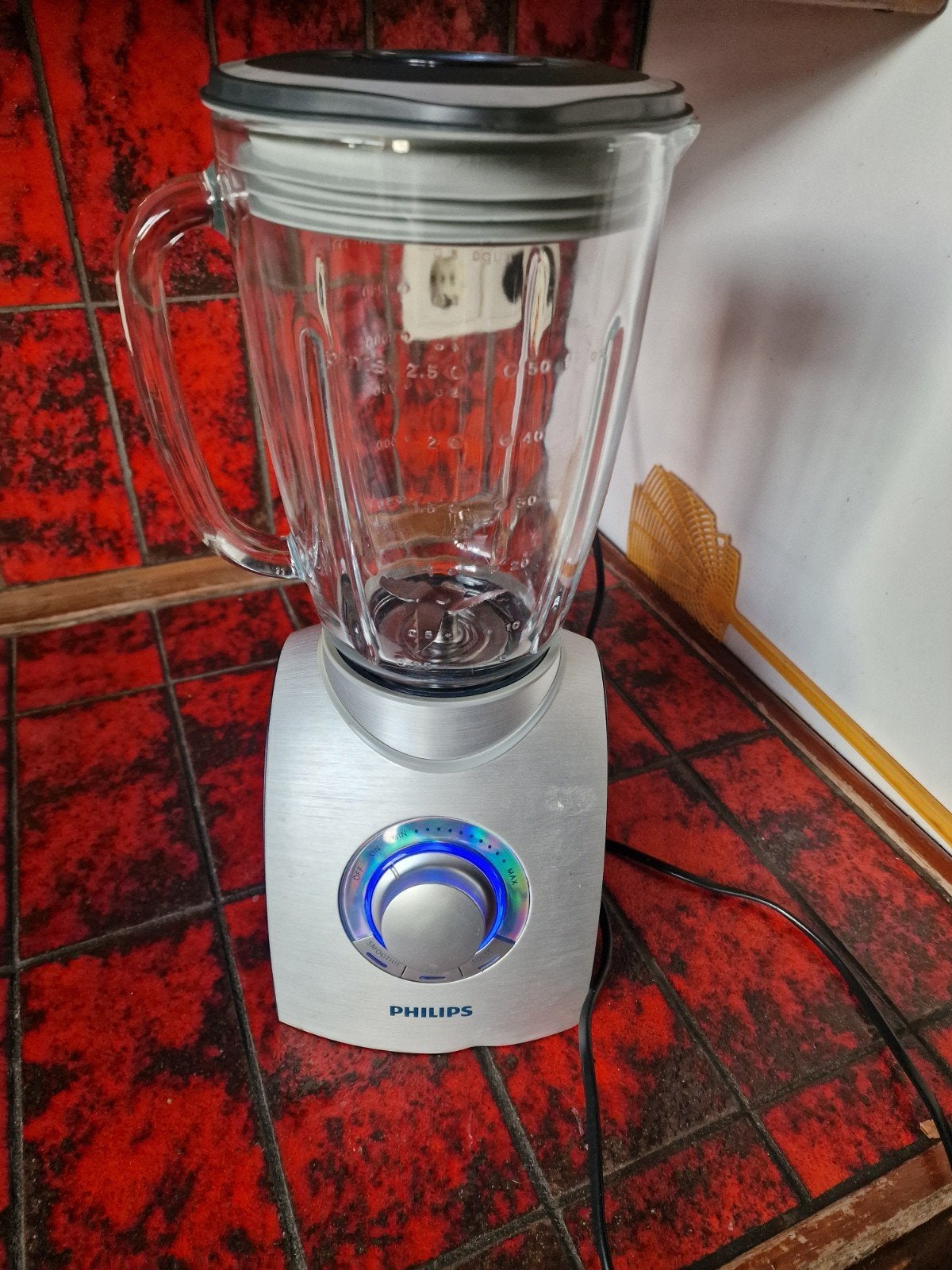 Philips Blender Aluminium Collectie, Witgoed en Apparatuur, Ophalen of Verzenden, Zo goed als nieuw, Blender