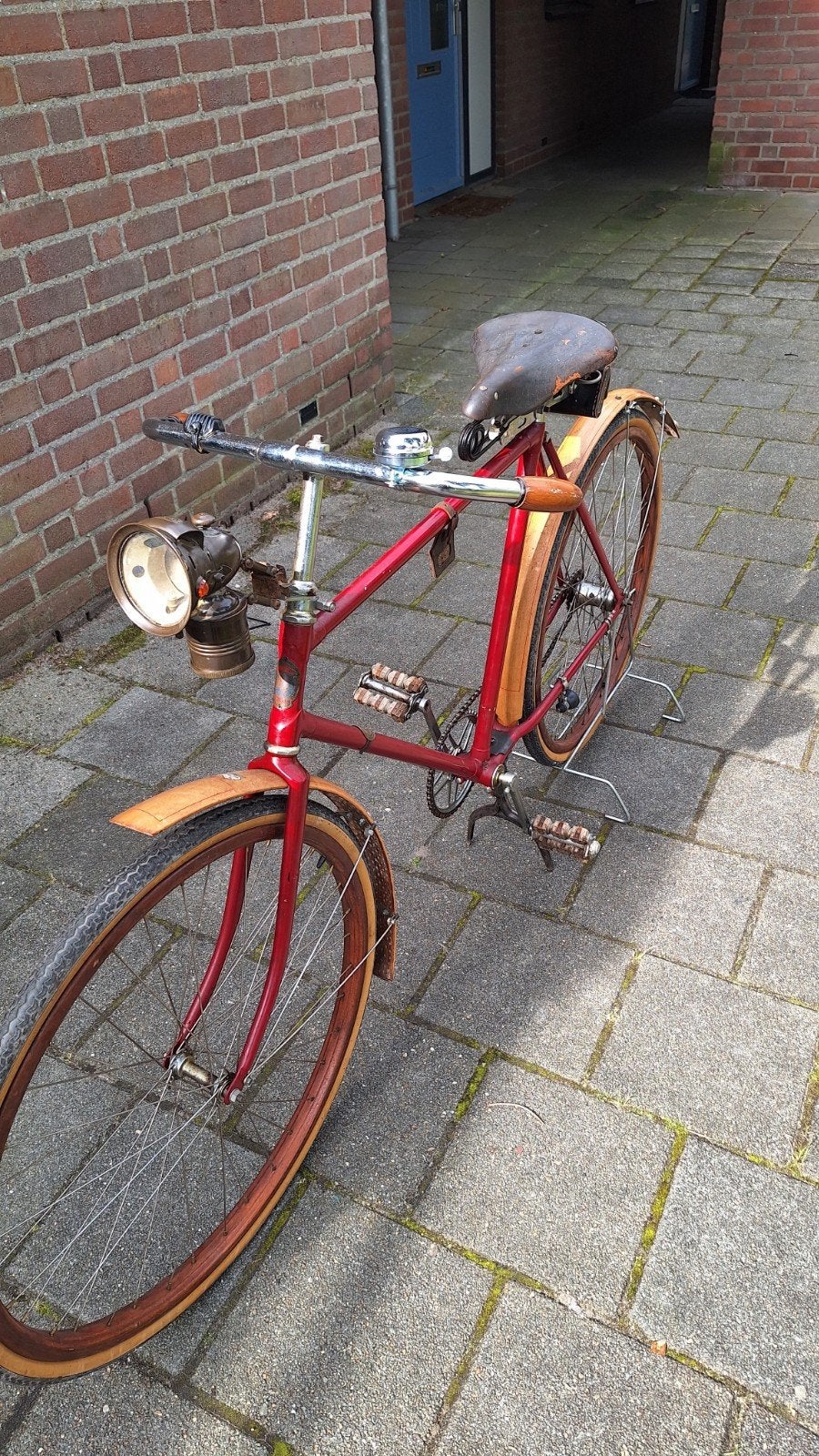 Indiana met houten wielen velgen en veel extra's, 55 tot 59 cm, Ophalen of Verzenden