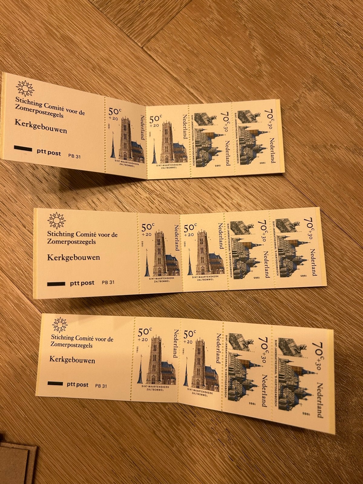 Zomerpostzegels 2001 - Kerkgebouwen (3x set), Ophalen of Verzenden, Na 1940, Postfris