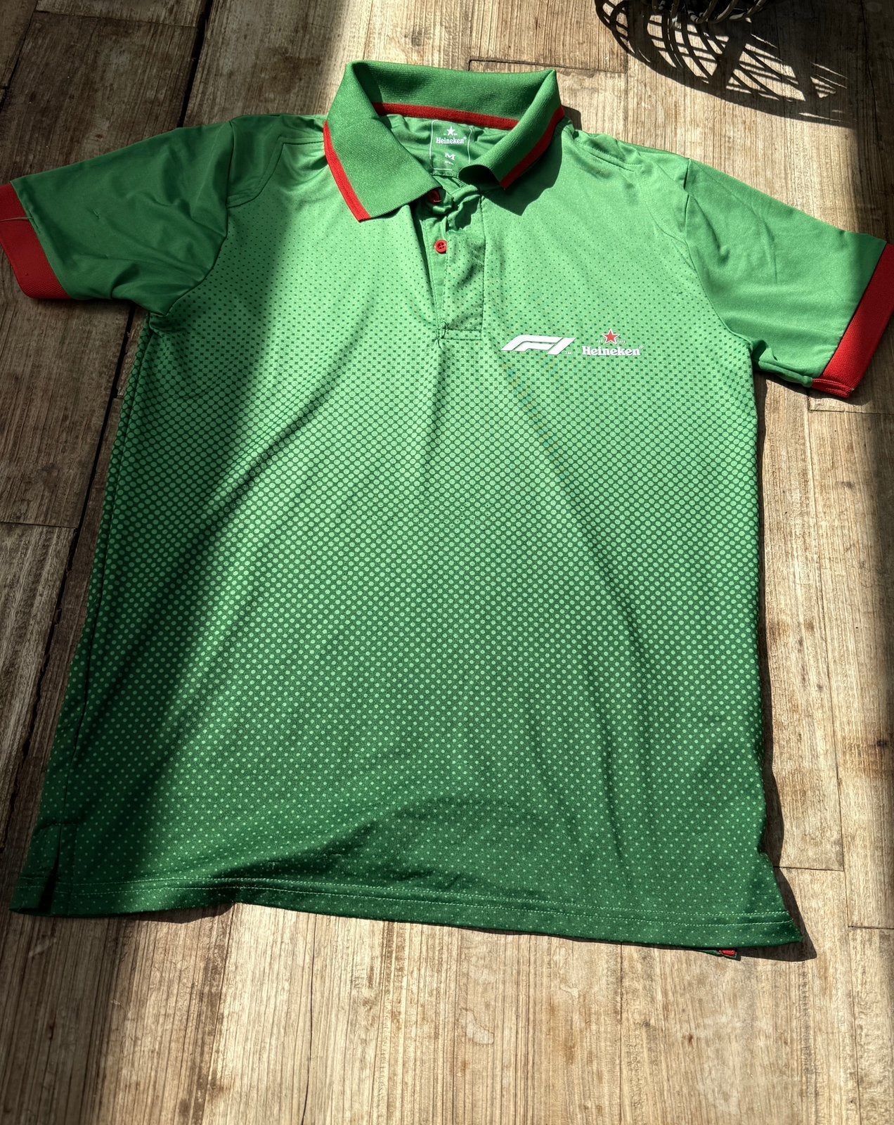 Heineken F1 Formula 1 Dutch GP Zandvoort Polo Shirt M Nieuw, Maat 48/50 (M), Nieuw, Ophalen of Verzenden, Groen