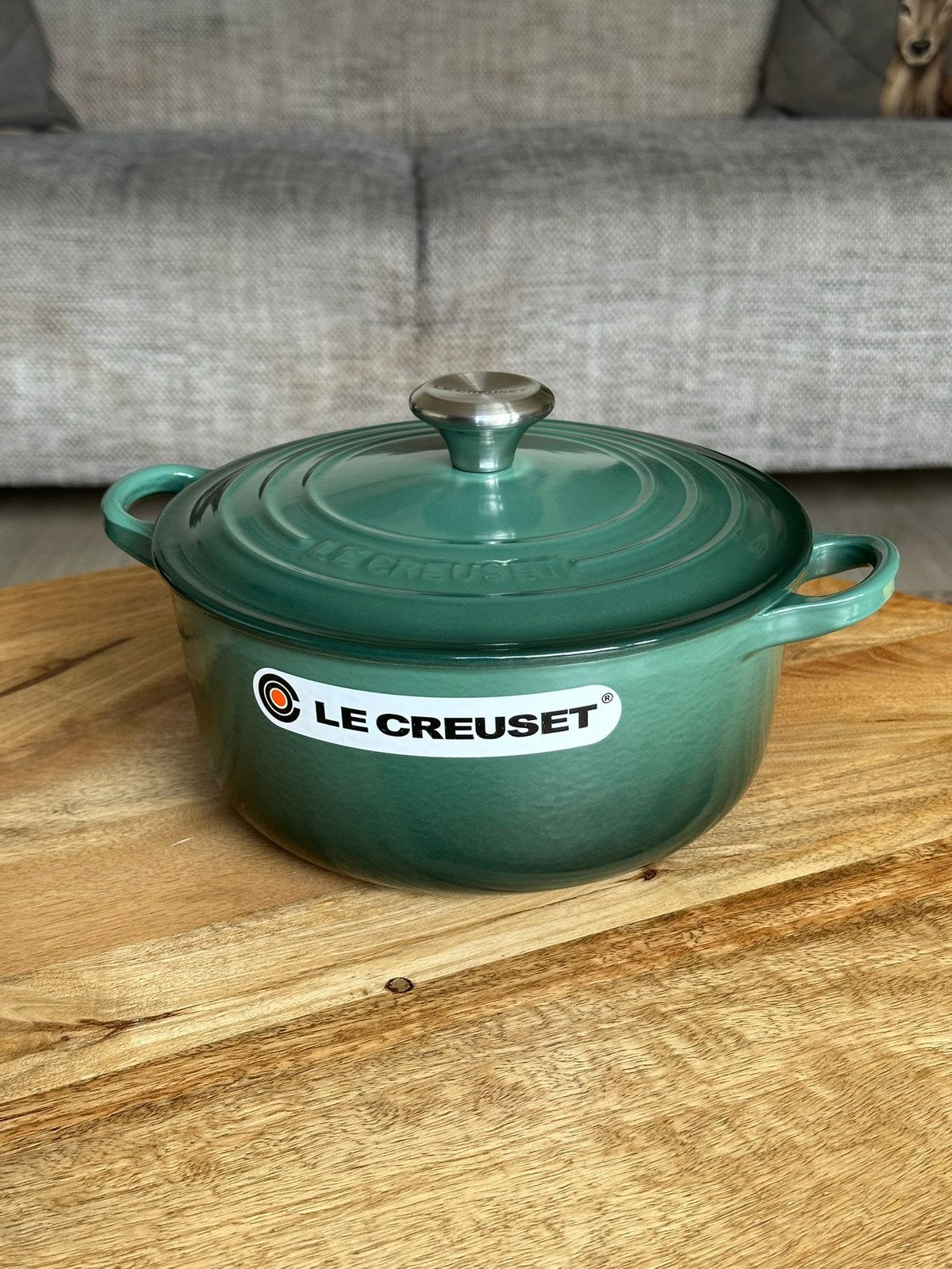 Le Creuset Gietijzeren Braadpan 22 cm – Artichaut, Huis en Inrichting, Keuken | Potten en Pannen, Ophalen of Verzenden, Nieuw