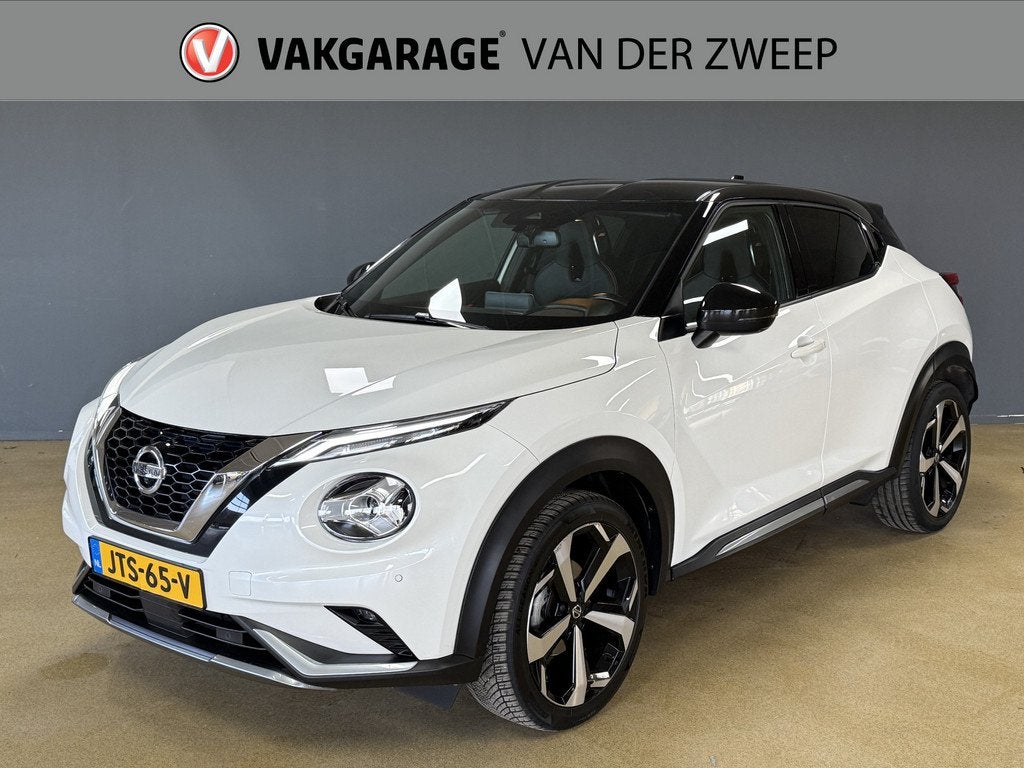 Nissan Juke 1.0 DIG-T N-Design | ACC | Automaat (bj 2020), Auto's, Nissan, Euro 6, Wit, 1176 kg, Bedrijf