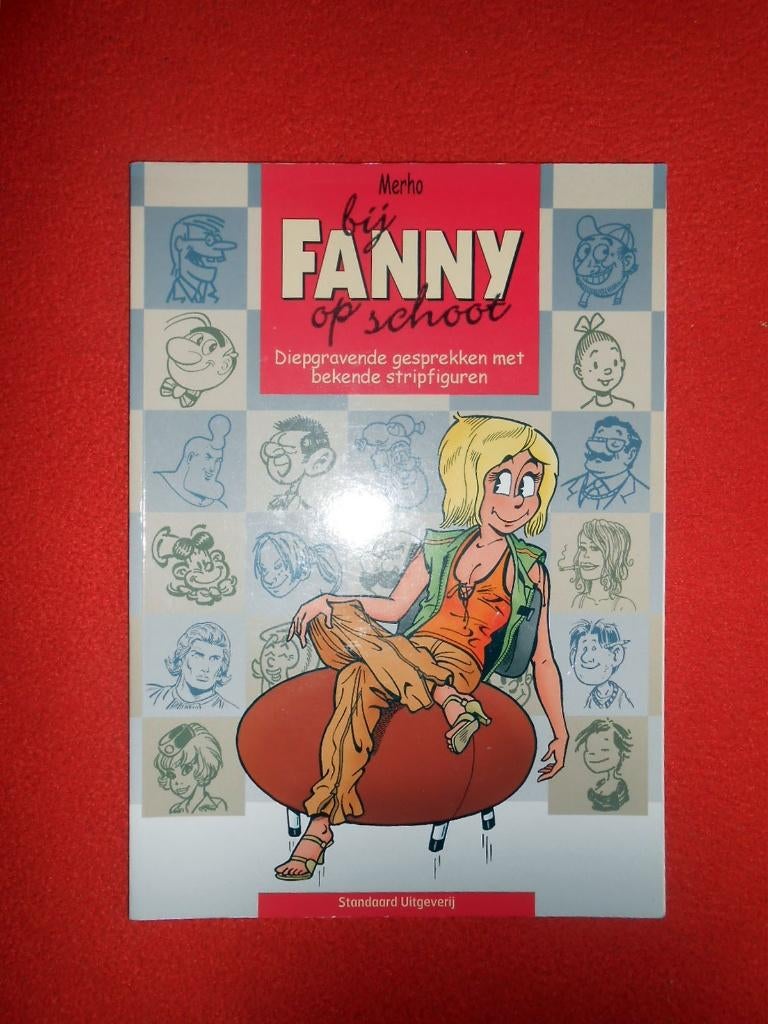 Merho: Bij Fanny op schoot, Boeken, Eén stripboek, Ophalen of Verzenden, Zo goed als nieuw