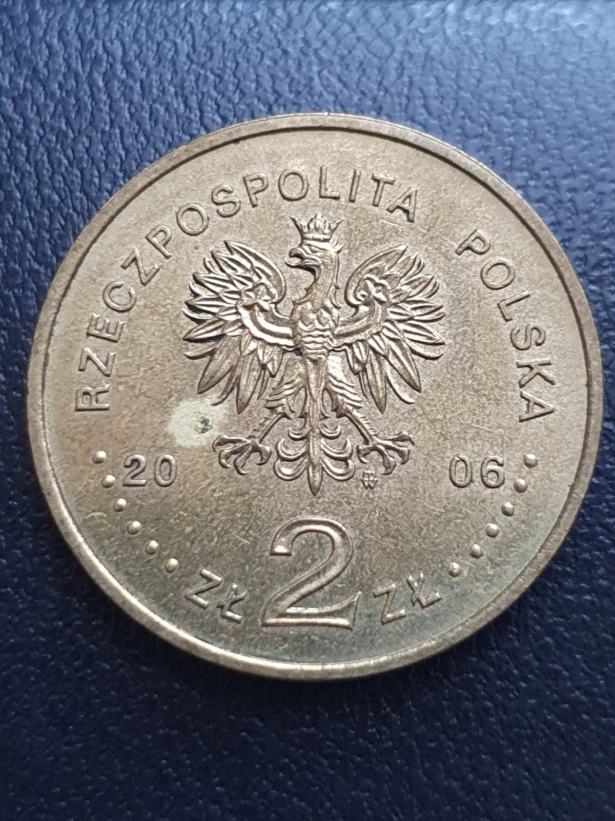 2 Zlote 2006 Polen Fifa WK voetbal 2006, Ophalen of Verzenden, Polen, Losse munt