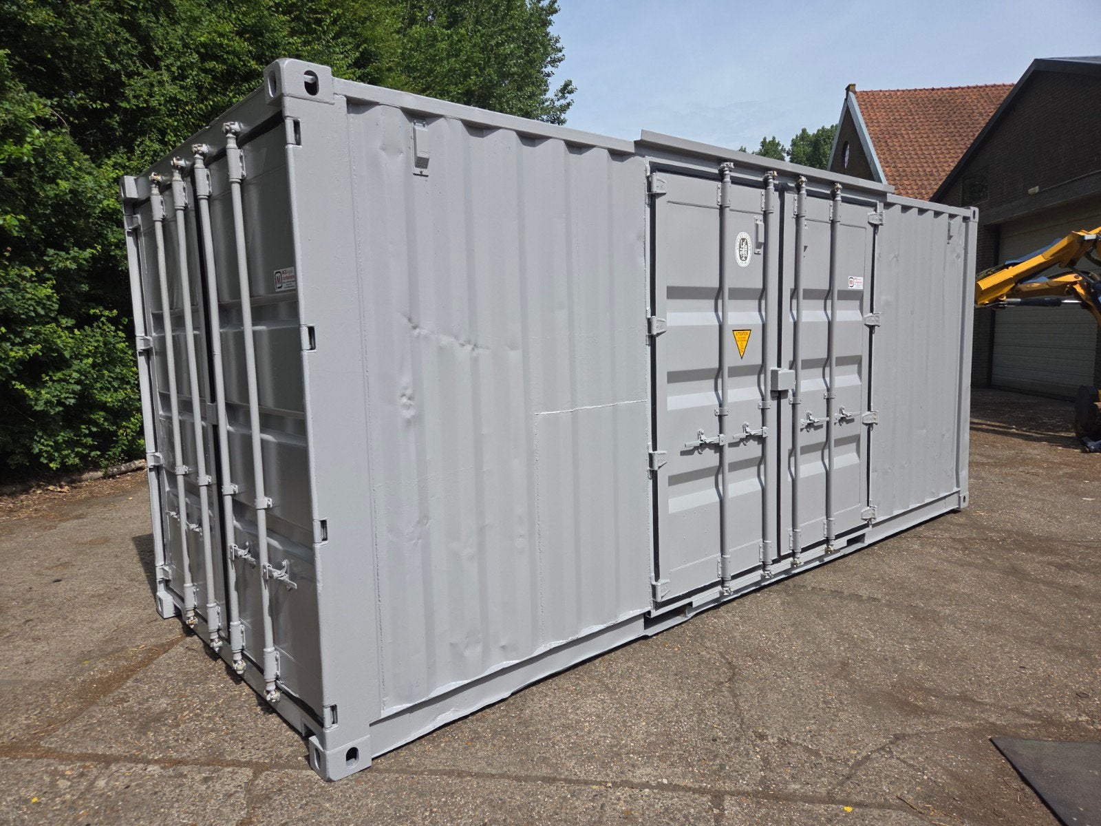 20 ft zeecontainer extra zijdeuren, Ophalen of Verzenden