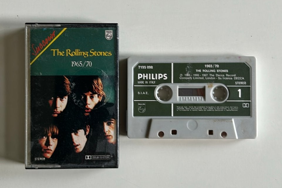 Cassette Rolling Stones 1965/70, Ophalen of Verzenden, Gebruikt, Pop, 1 bandje