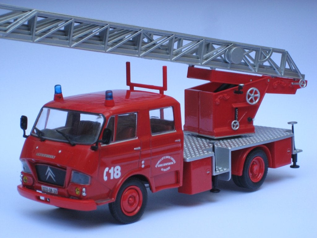 Citroen 450 PY Belphégor Ladderwagen 24 meter Finestère 1:43, Ophalen of Verzenden, Nieuw, Auto, Overige merken