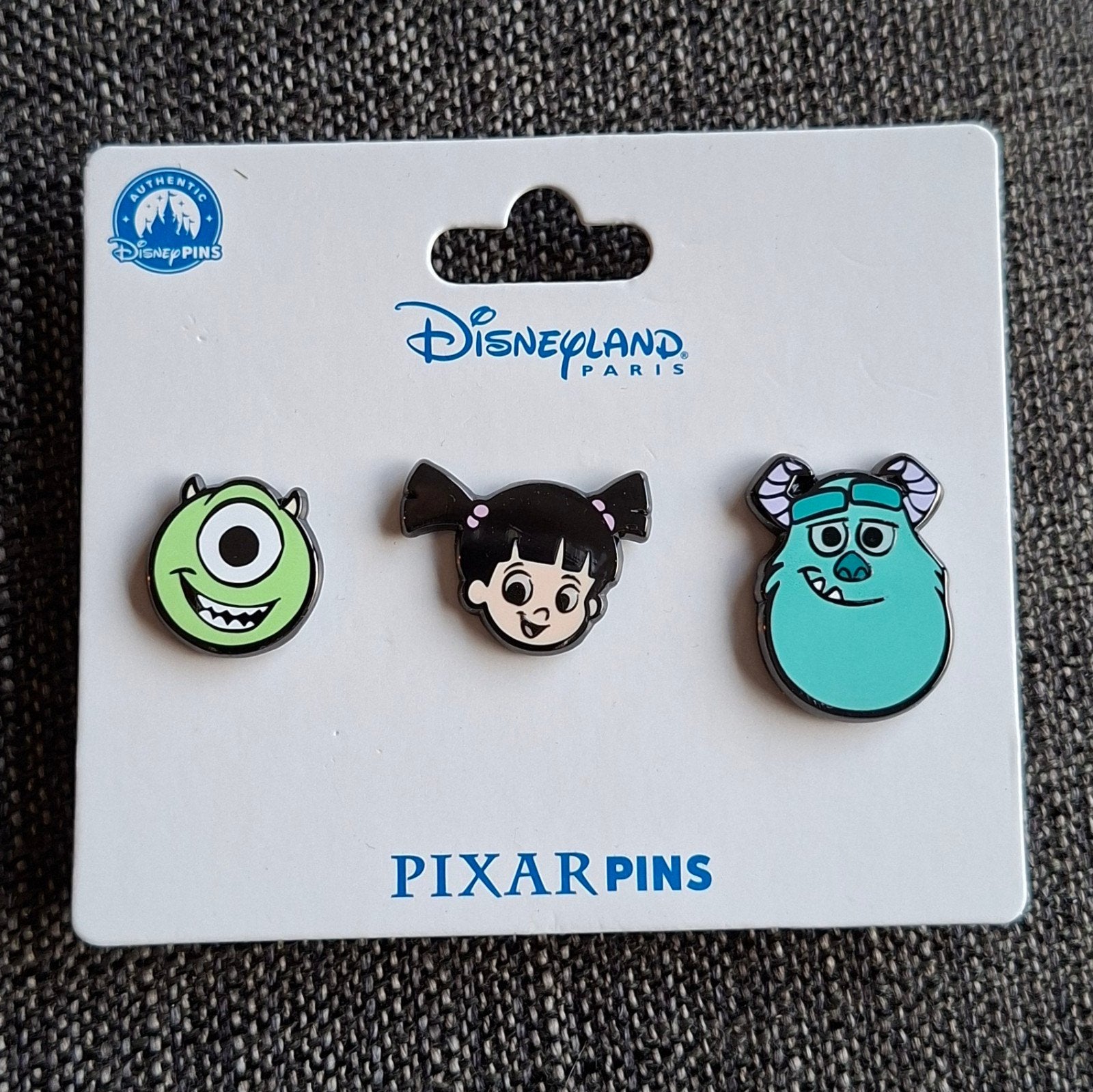 Monsters & Co Pixar pin-set - Disneyland Parijs (nieuw), Ophalen of Verzenden, Nieuw
