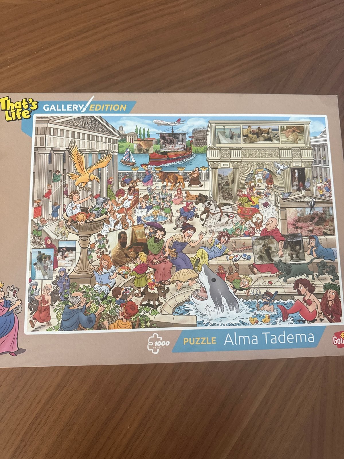 That's Life Puzzel Alma Tadema 1000 stukjes, Ophalen, 500 t/m 1500 stukjes, Gebruikt, Legpuzzel