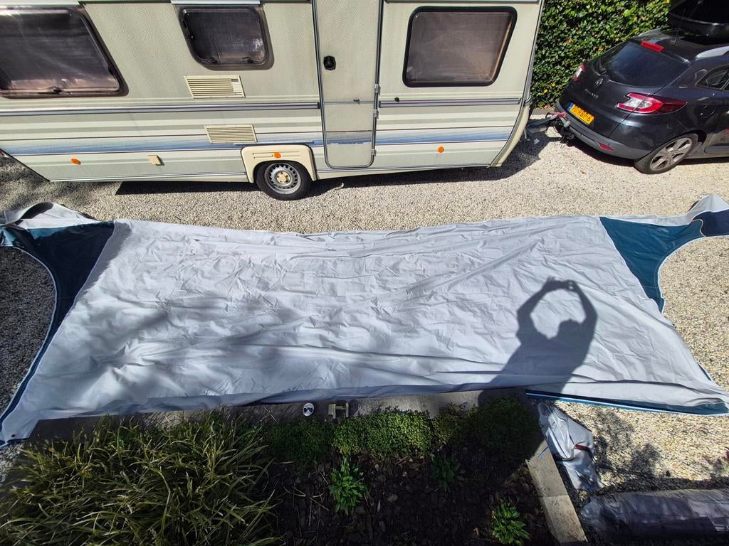 Walker Weekender Luifel Zeil (zonder stokken), Caravans en Kamperen, Caravan accessoires, Ophalen, Zo goed als nieuw