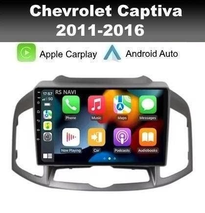Chevrolet Captiva 2011-2016 navigatie android 9inch carplay, Auto diversen, Ophalen of Verzenden, Nieuw