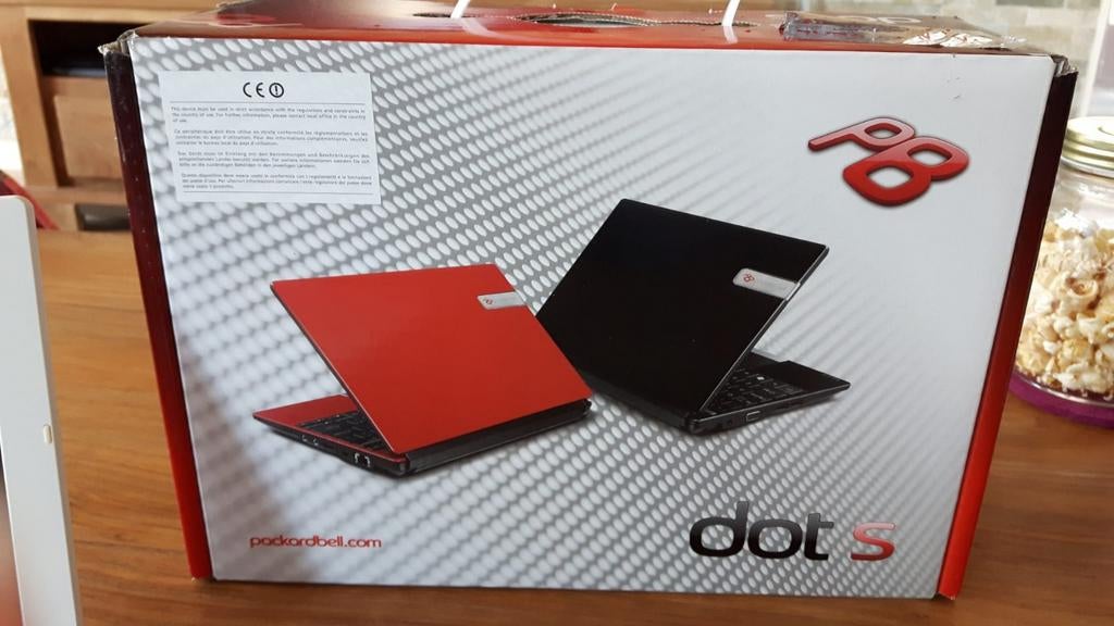 Roze Packard Bell dot s mini laptop 10.1" led scherm, Computers en Software, Overige Computers en Software, Ophalen of Verzenden
