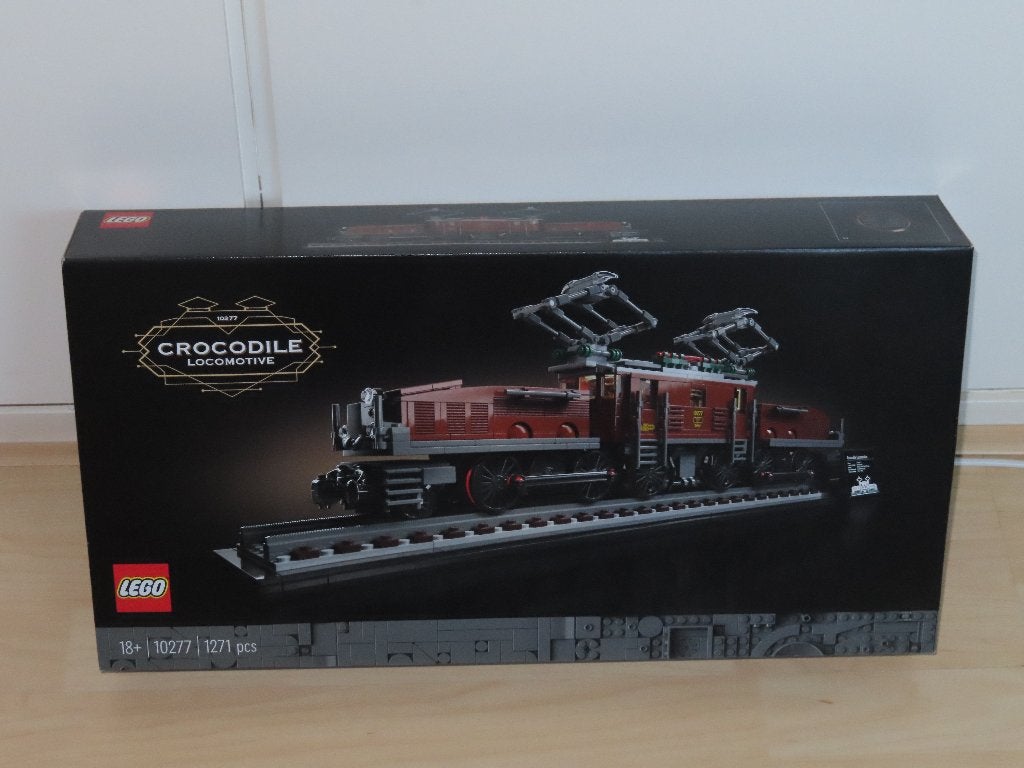 LEGO 10277 Expert - Krokodil trein Locomotief- nieuw in doos, Overige thema's, Lego, Nieuw, Ophalen of Verzenden