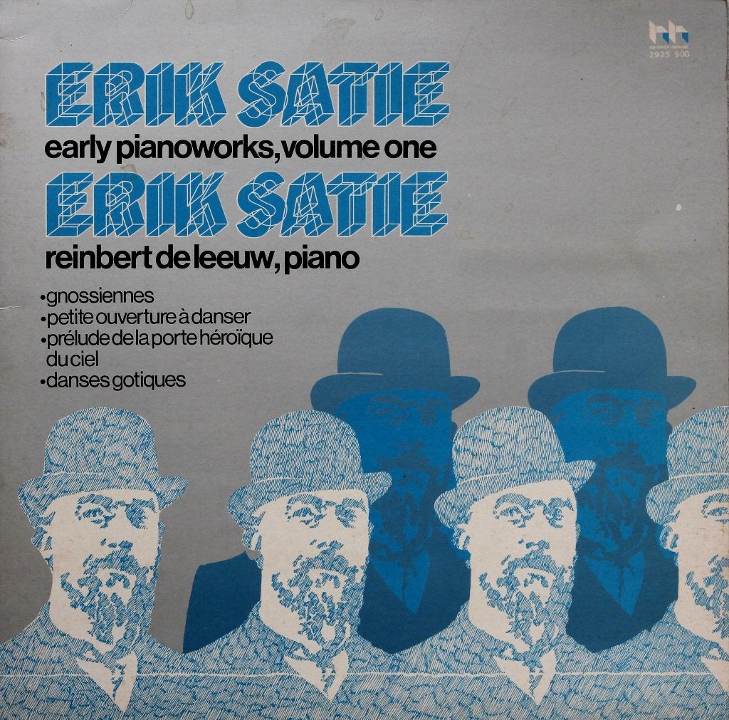 Erik Satie - vroeg pianowerk dl. 1 - Reinbert de Leeuw, LP, Overige componisten, Modernisme tot heden, Ophalen of Verzenden