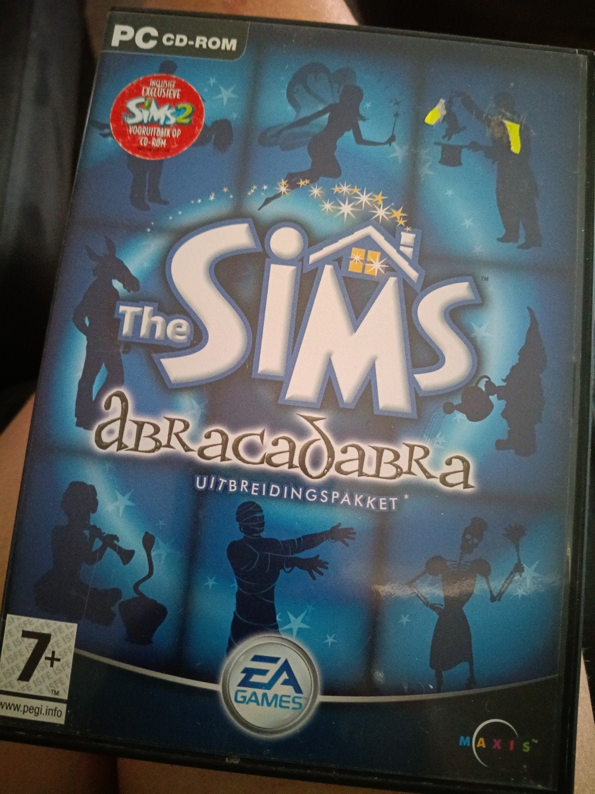 The Sims Abracadabra Uitbreidingspakket PC CD-ROM, Gebruikt, 1 speler, Ophalen of Verzenden, Vanaf 7 jaar