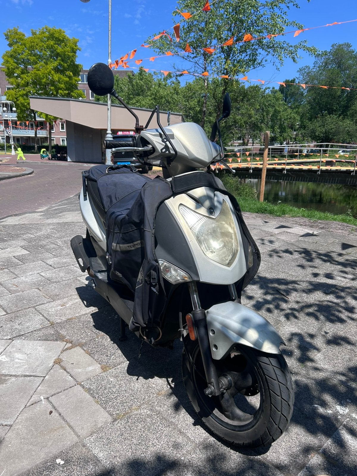 Scooter kymco agility 50 | Goed onderhouden, Ophalen, Zo goed als nieuw, Agility, Benzine