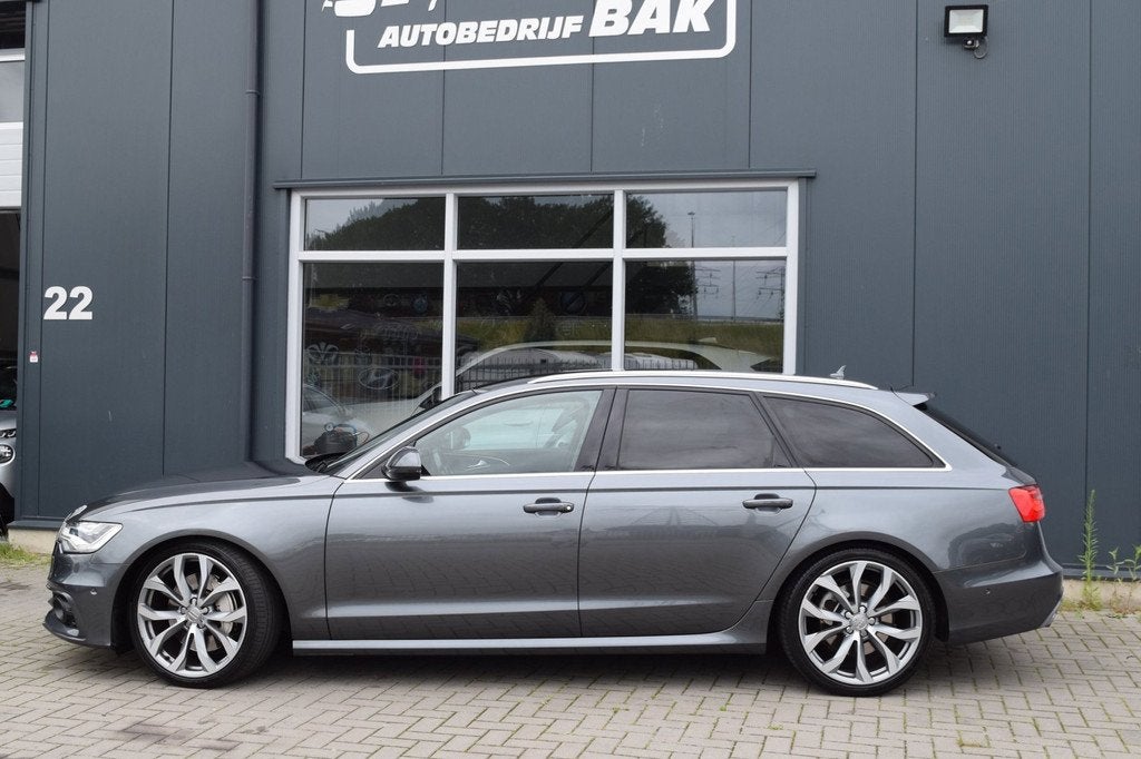 Audi A6 Avant 3.0 TDI BiT quattro Pro Line Plus | Matrix | A, Auto's, Audi, Automaat, Euro 5, Gebruikt, Zwart