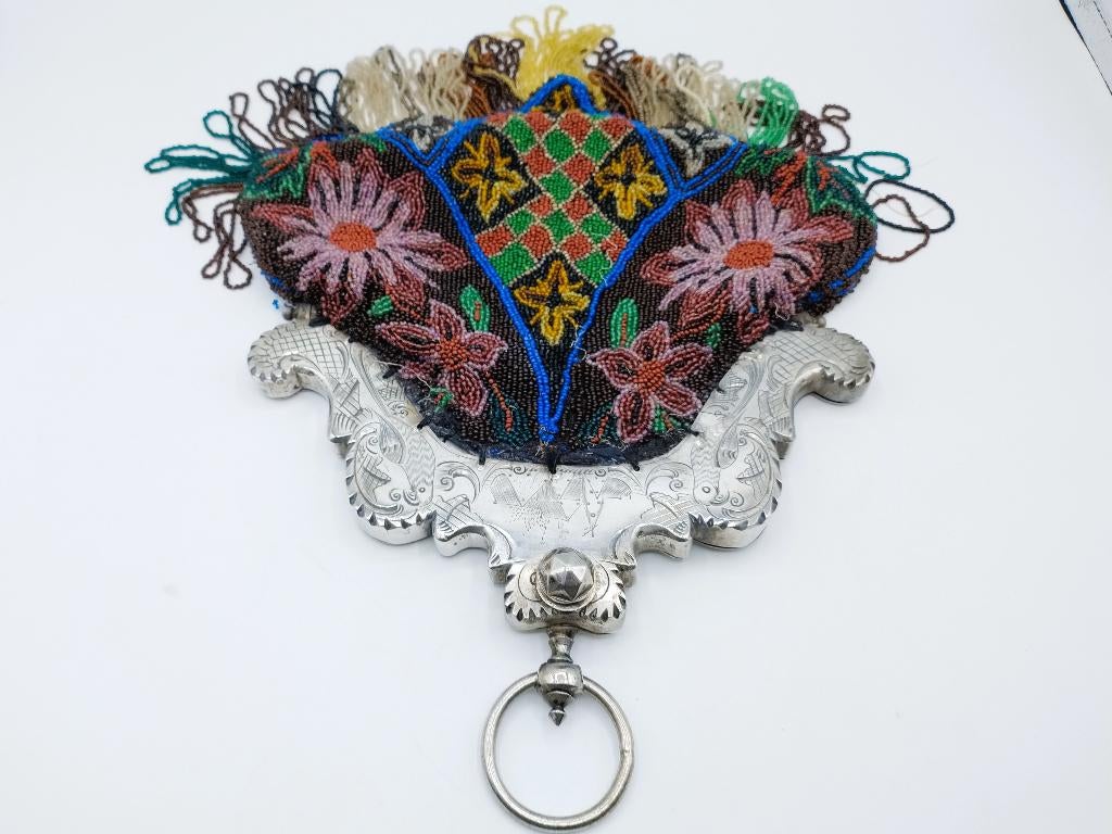 Zilveren tasbeugel (papegaaien), G. Lazonder Schoonhoven, Verzenden, Zilver