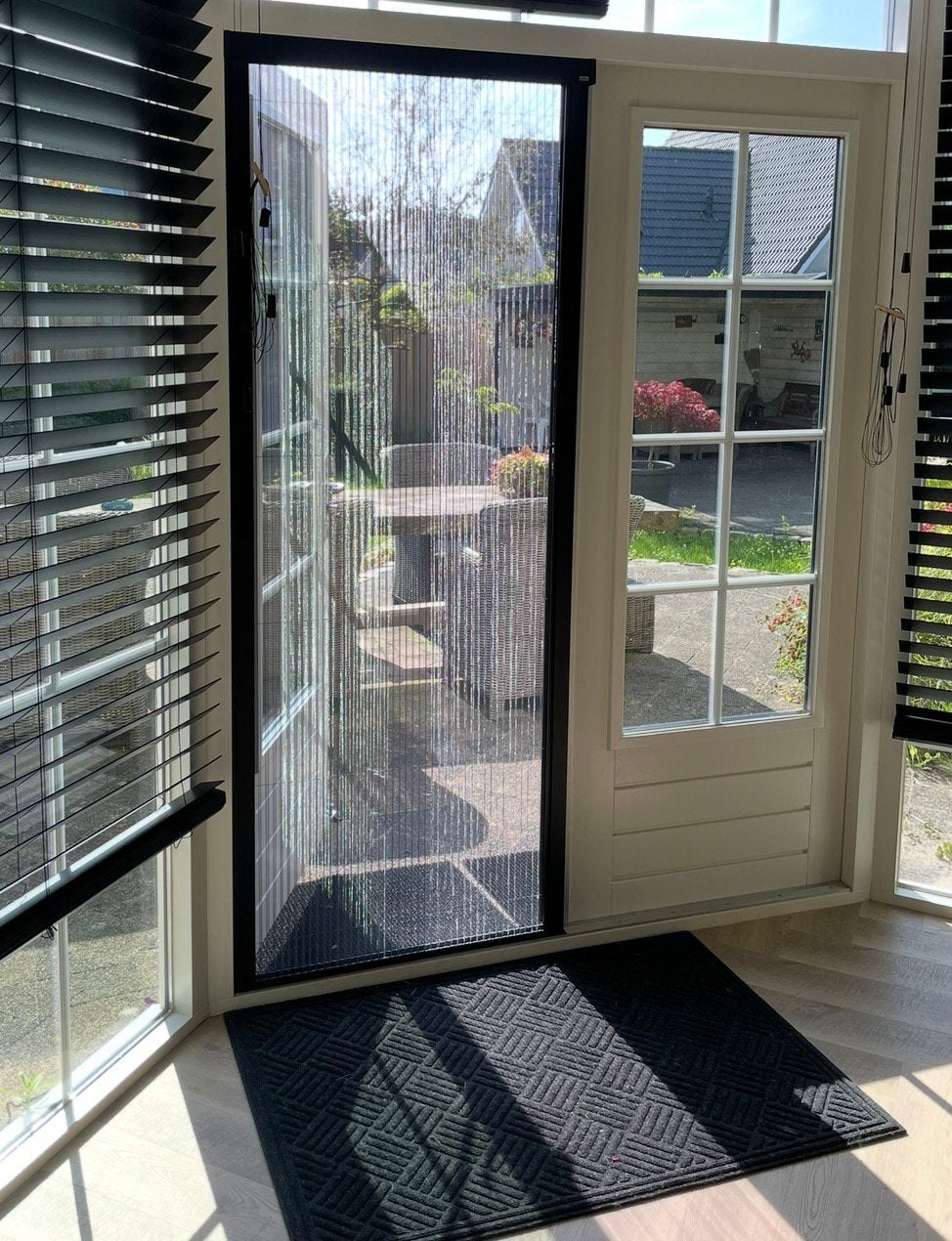 Unilux Plisséfit Easy, Ophalen, Zo goed als nieuw, Binnendeur, 200 tot 215 cm