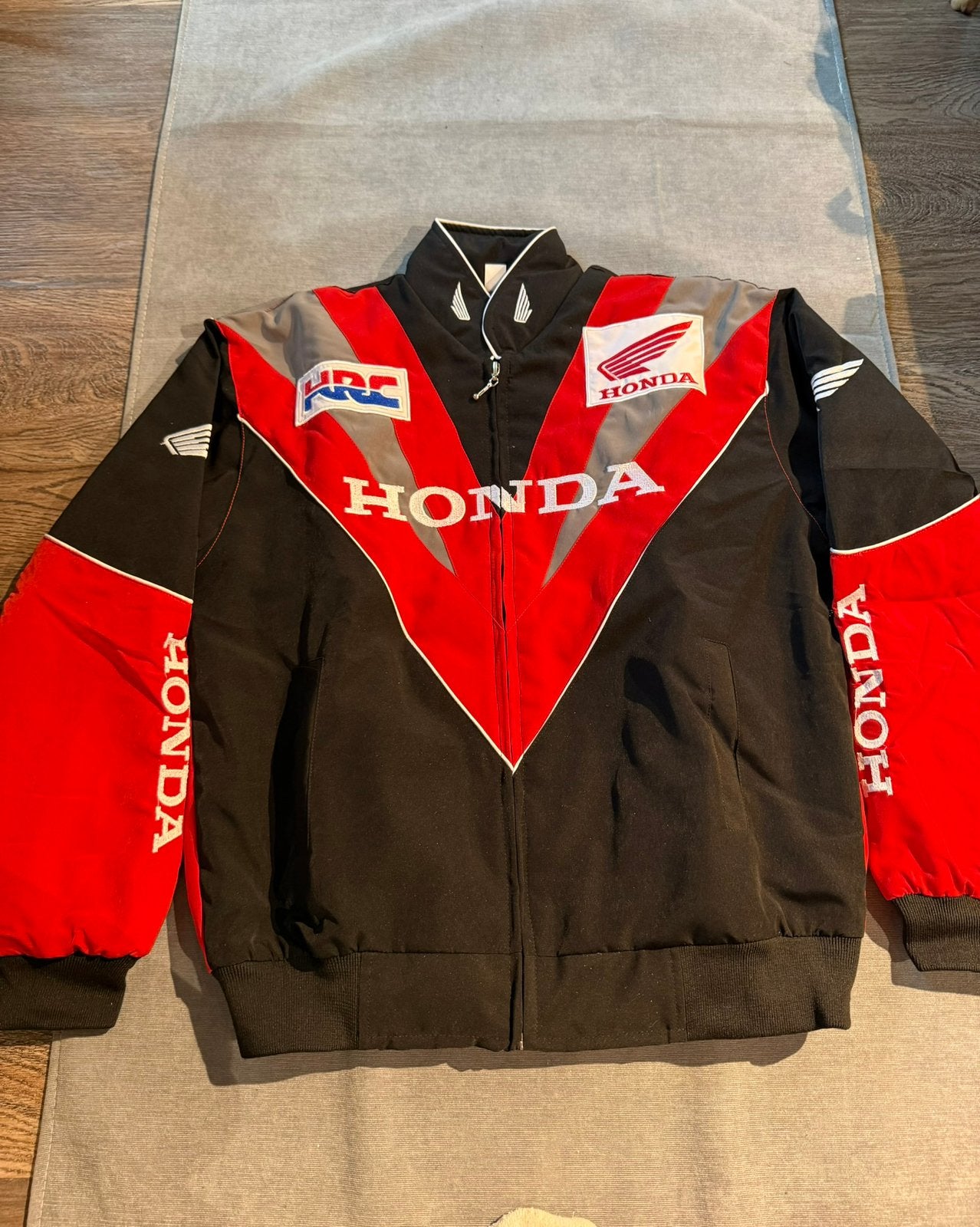 Honda Racing Bomberjack (Maat M) Vintage Retro, Ophalen of Verzenden, Nieuw, Maat 48/50 (M), Rood