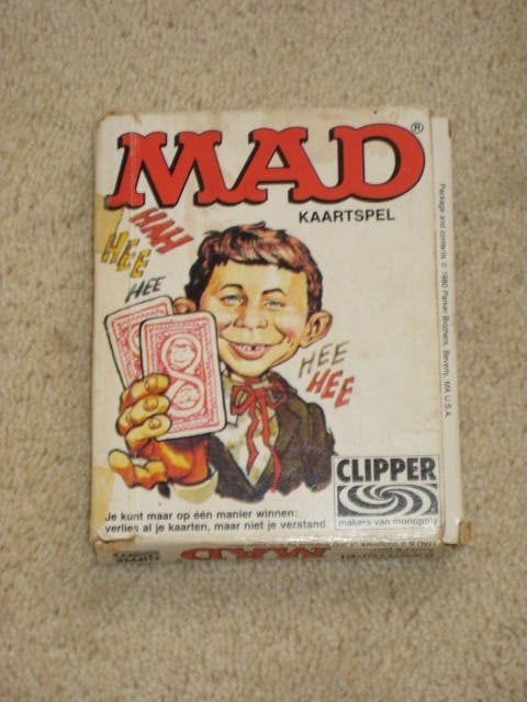 Mad kaartspel 1979, Hobby en Vrije tijd, Gezelschapsspellen | Kaartspellen, Ophalen of Verzenden, Zo goed als nieuw