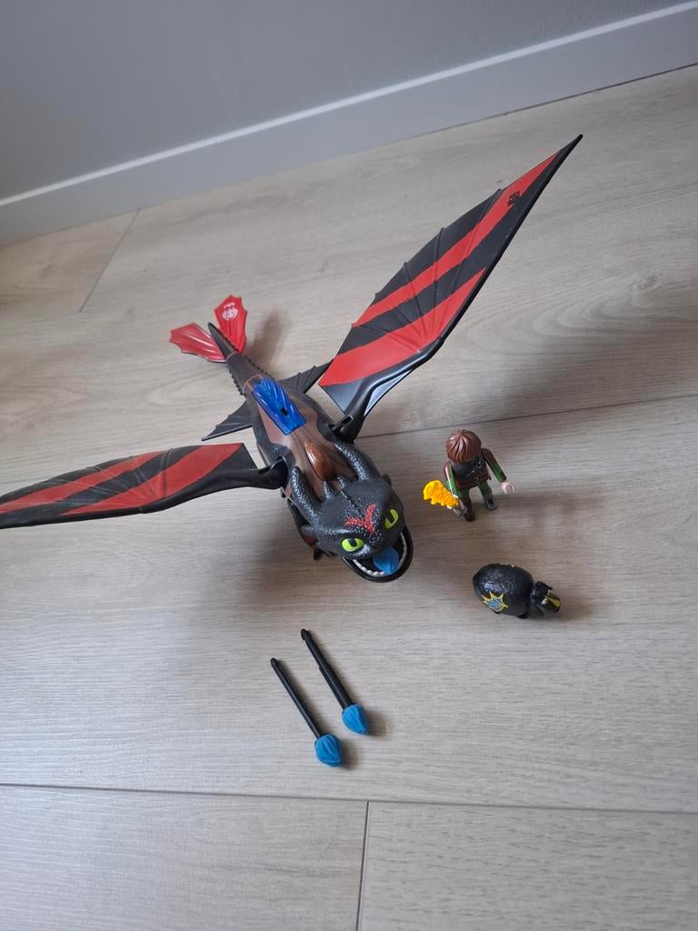 Playmobil Hoe tem je een draak, Kinderen en Baby's, Speelgoed | Playmobil, Ophalen of Verzenden, Zo goed als nieuw, Complete set