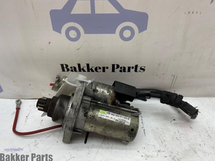 Startmotor van een Volkswagen Golf, Gebruikt, -, Volkswagen, -