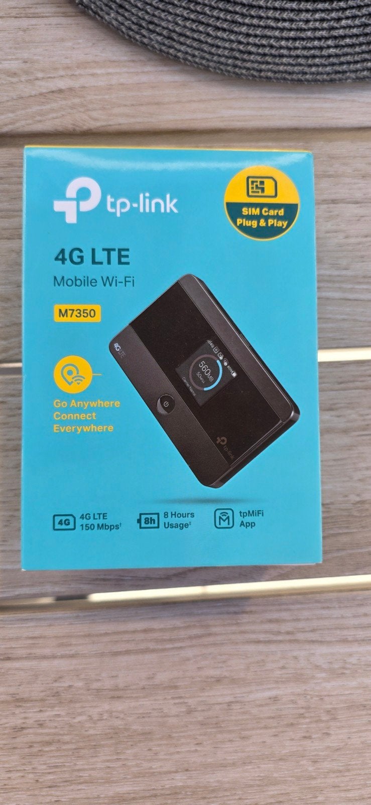 TP-Link M7350 4G LTE Mobiele Wi-Fi Router, Ophalen of Verzenden, Zo goed als nieuw, Router, TP-Link