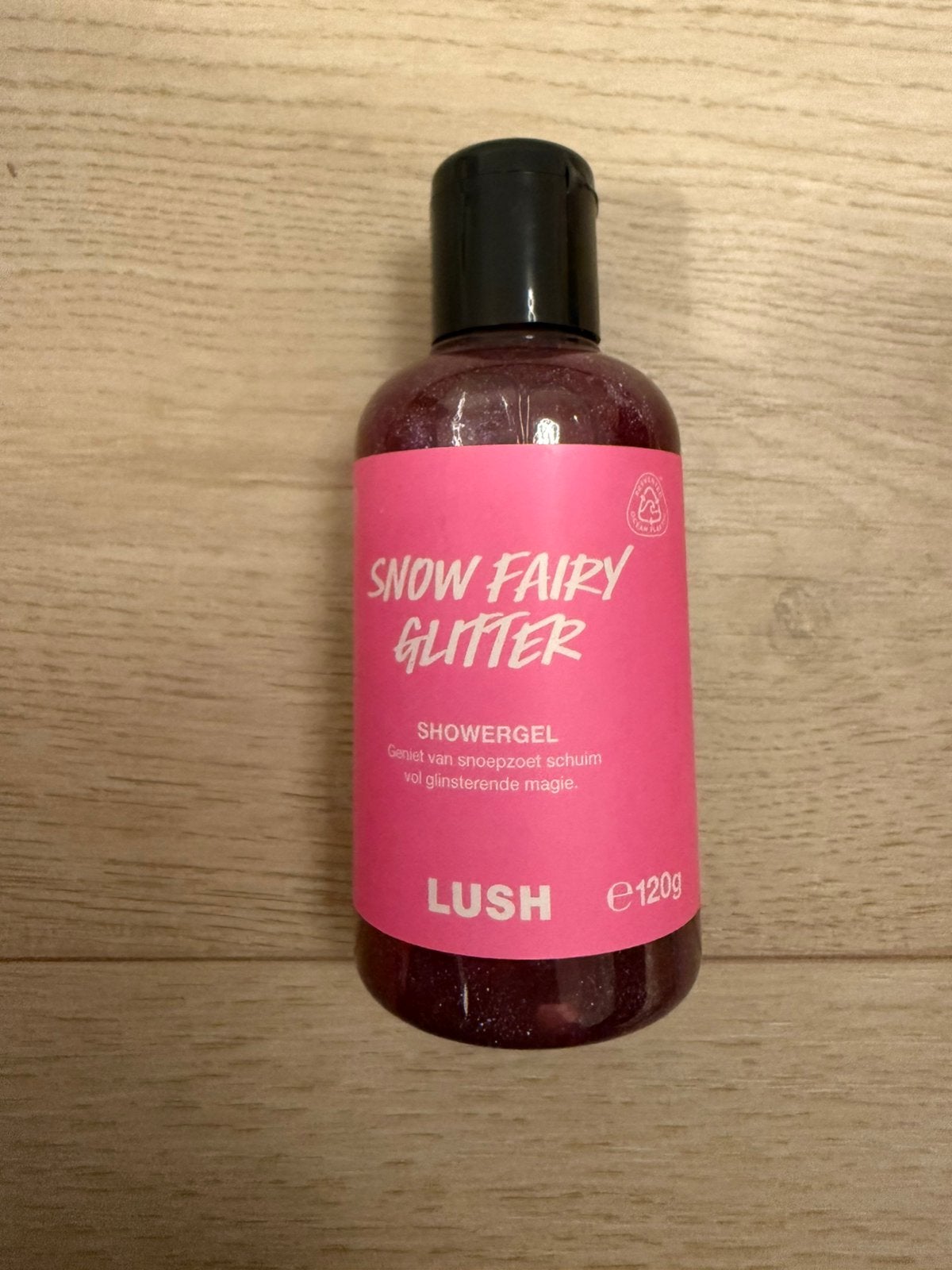 Lush snow fairy glitter showergel, Ophalen of Verzenden, Nieuw, Bad & Douche