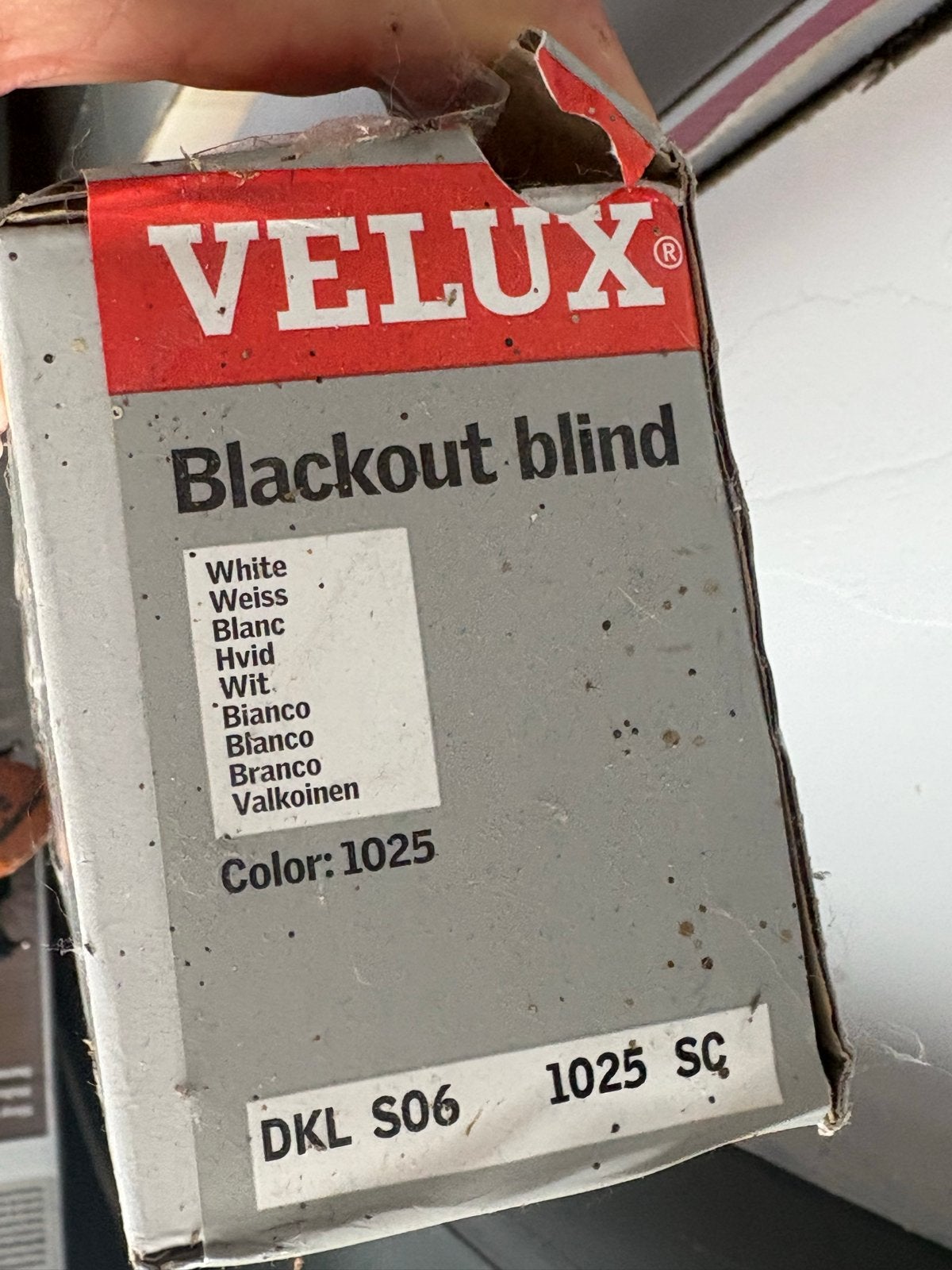 Velux lichtgrijze plissé zonwering voor dakramen, Ophalen of Verzenden, Nieuw