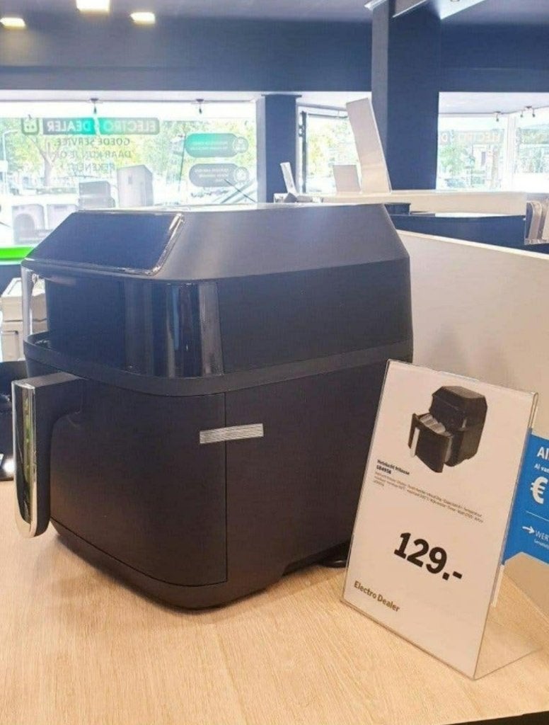 SB Hetelucht friteuse (Airfryer) nieuw inc fabriek garantie, Ophalen of Verzenden, Nieuw, Airfryer