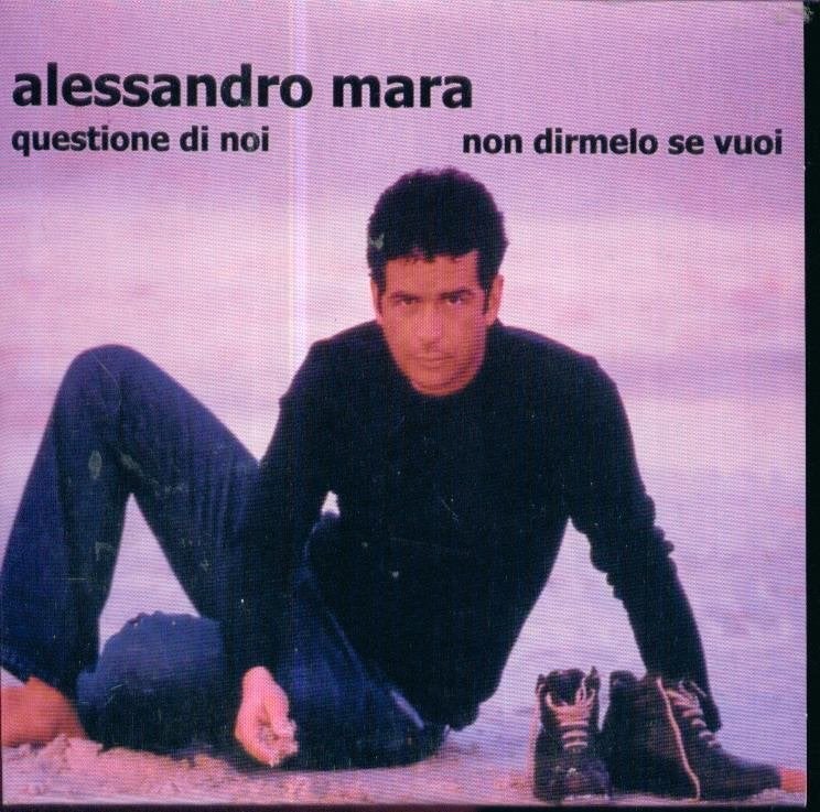 cd-single van Alessandro Mara - Questione di noi, Verzenden, Zo goed als nieuw, Pop