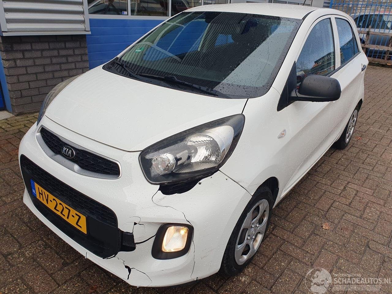 Kia Picanto 1.0 CVVT EconomyLine (bj 2016), Auto diversen, Kia, Wit, Theodor-Heuss-Allee 11 ,60486, Frankfurt am Main, Deutschland