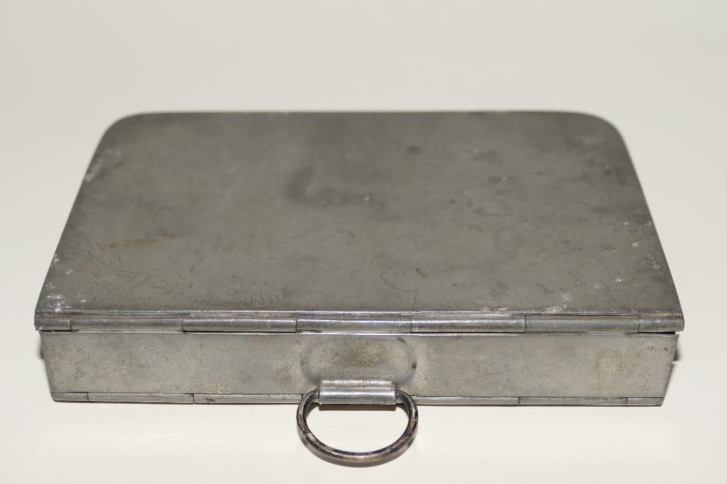 Tinnen lunch box JamesDixson & Sons (1900)., Antiek en Kunst, Antiek | Tin, Ophalen of Verzenden