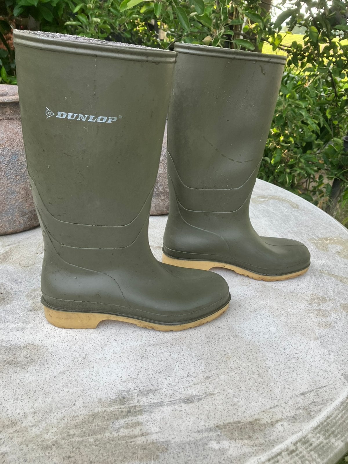 Dunlop laarzen maar 39, Tuin en Terras, Werkkleding, Ophalen of Verzenden, Gebruikt, Laarzen
