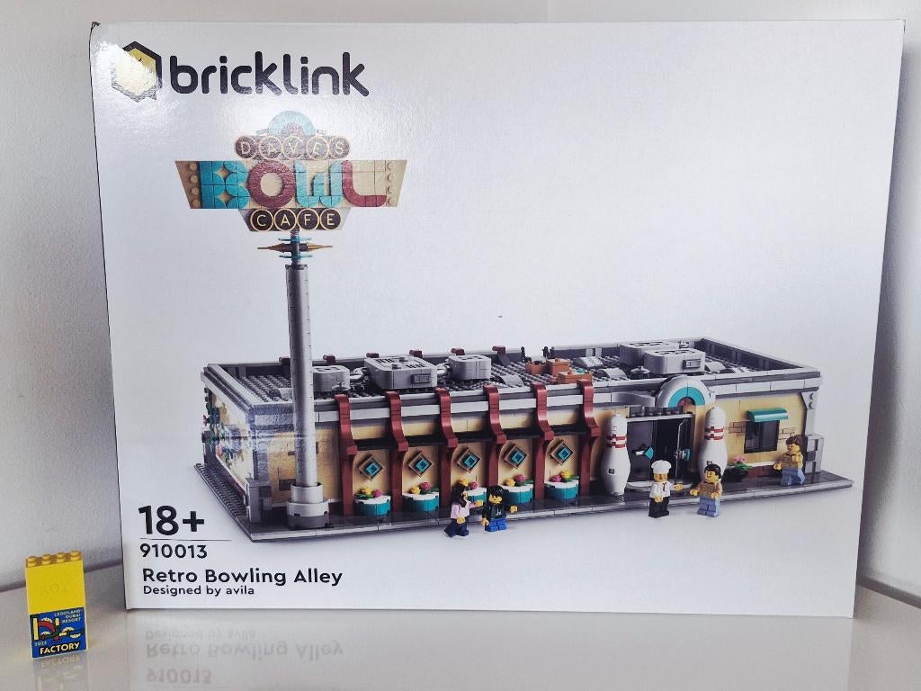 Lego 910013 Bricklink Retro Bowling Alley (zeldzaam!), Overige thema's, Lego, Nieuw, Ophalen of Verzenden