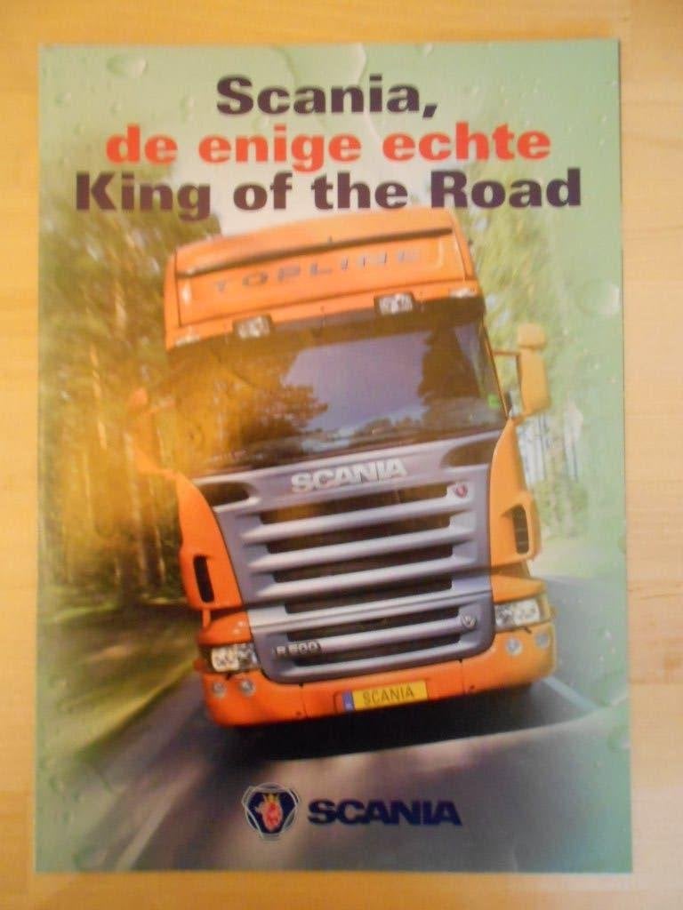 Scania King of the Road Brochure Poster 2007 R620 R500 R440, Ophalen of Verzenden, Zo goed als nieuw, Overige merken, Scania