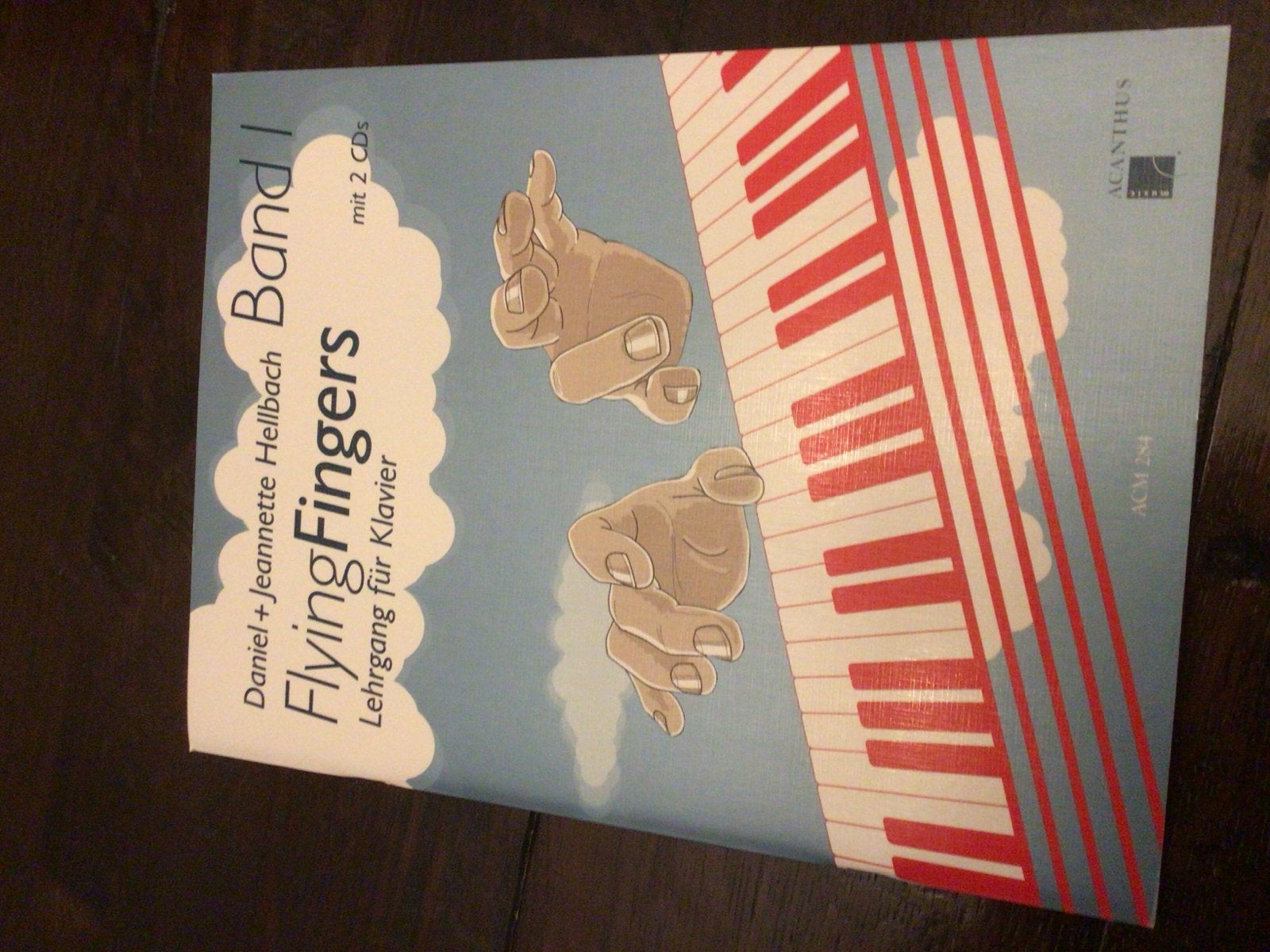 FlyingFingers Band I - Leerboek voor Piano met 2 CD's, Ophalen of Verzenden, Nieuw, Les of Cursus, Piano
