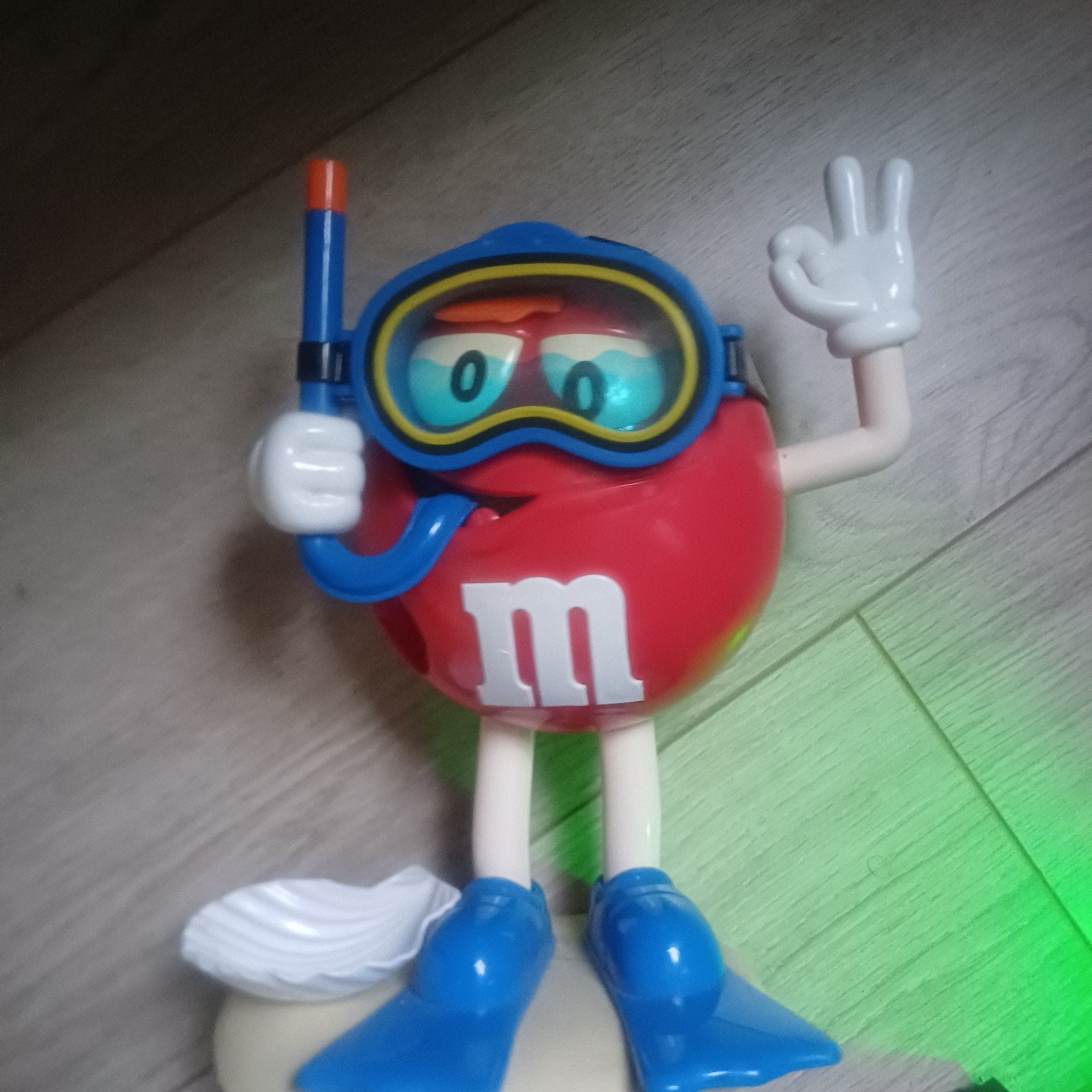 Vintage m&m dispenser scuba diver, Ophalen