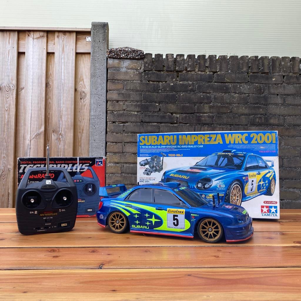 Subaru TG10-MK.1 Tamiya, Ophalen of Verzenden, Gebruikt, Auto