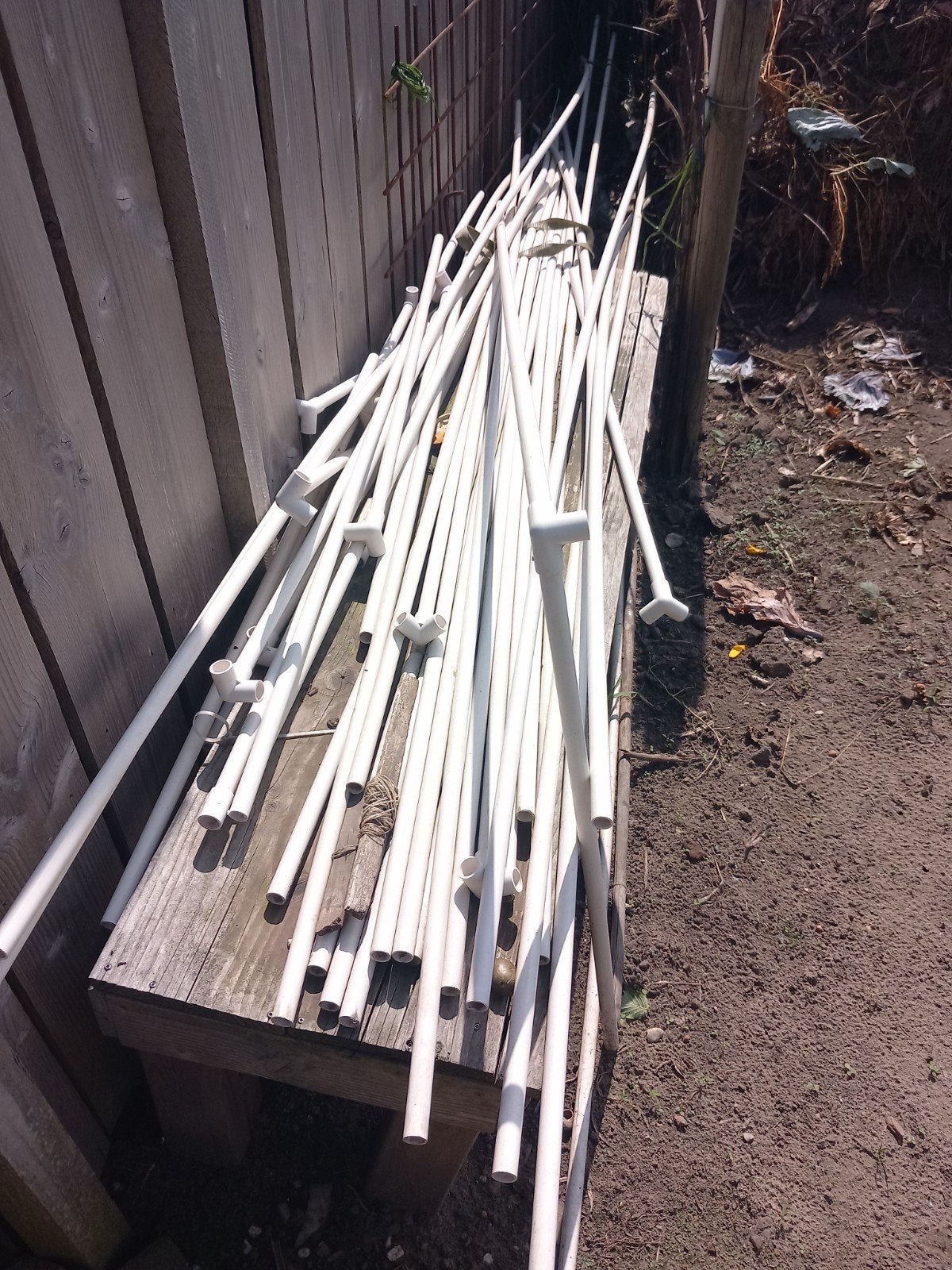 Waterbuis (ca. 100m) met koppelingen voor tuin, Ophalen, Gebruikt, Tuinslang