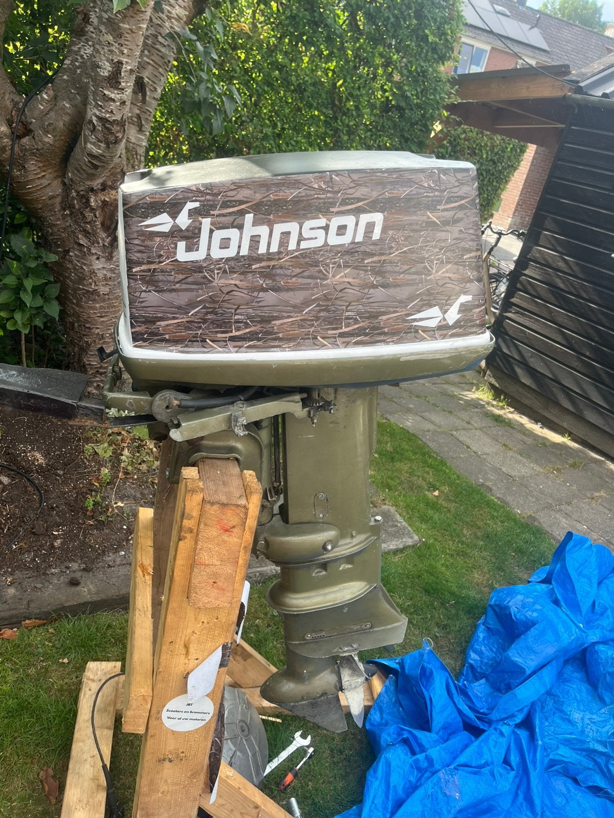 Johnson 40pk opknapper, Ophalen of Verzenden, Gebruikt, Motor en Techniek, Motorboot