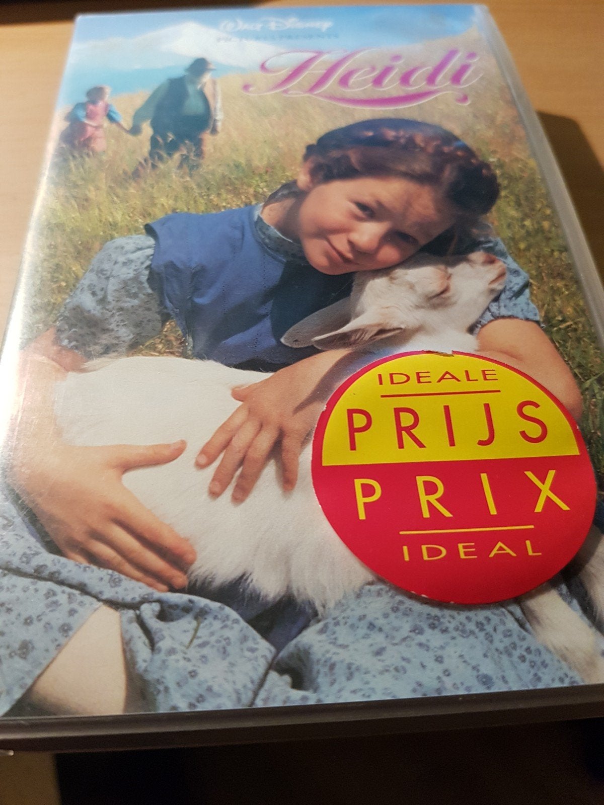 Heidi VHS - Walt Disney Home Video - Nederlands ondertiteld, Nederlands ondertiteld, Alle leeftijden, Ophalen of Verzenden, Kinderprogramma of -film