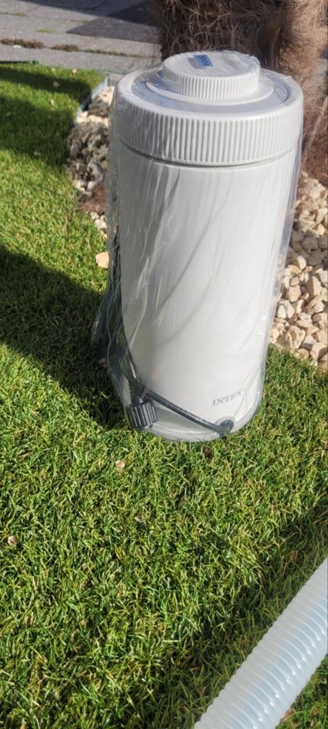 Intex Opzetzwembad met Filterpomp -, Tuin en Terras, 200 tot 300 cm, 80 tot 120 cm, Ophalen of Verzenden, Zo goed als nieuw