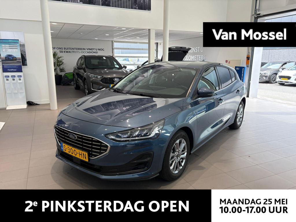Ford Focus 1.0 EcoBoost Hybrid Titanium AUTOMAAT | STOEL - S, 12 maanden, Gebruikt, Euro 6, Blauw